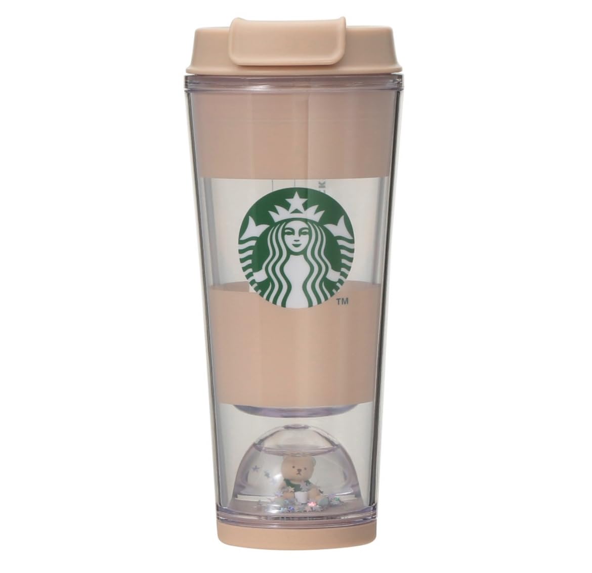 STARBUCKS Gela Pique Bear Snow Globe Border Tumbler, Mocha Beige, 355ml
STARBUCKS Gela Pique Bear Snow Globe Border Tumbler, Mocha Beige, 355ml