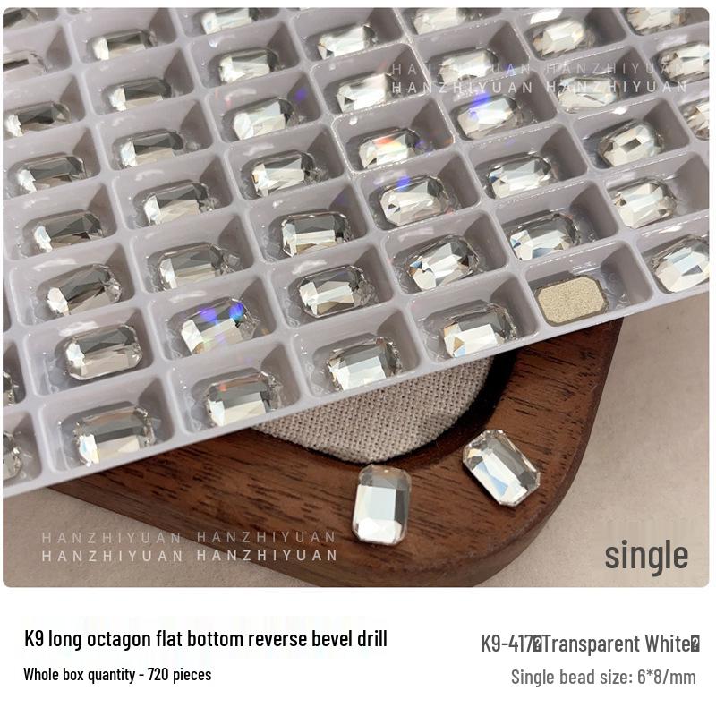 Нейл-арт Стразы из хрустального стекла K9 с плоским дном - 6x8 Прямоугольник Восьмиугольник для DIY Пресс-он Украшений для ногтей
Нейл-арт Стразы из хрустального стекла K9 с плоским дном - 6x8 Прямоугольник Восьмиугольник для DIY Пресс-он Украшений для ногтей