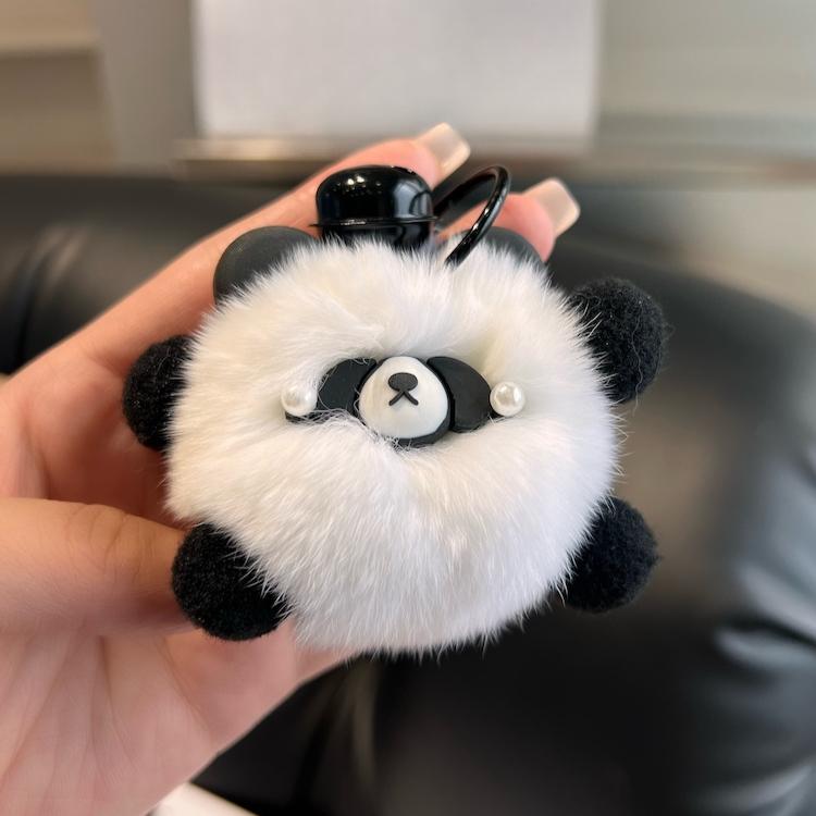 Cute real Rex rabbit hair red panda car keychain pendant ins Internet celebrity hair pom-pom doll book bag pendant
Cute real Rex rabbit hair red panda car keychain pendant ins Internet celebrity hair pom-pom doll book bag pendant