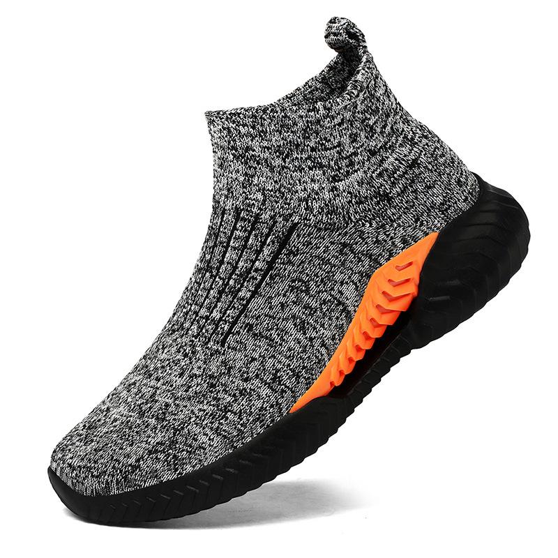 Men s Large Size Casual Sneakers Breathable Thick Sole Comfortable Running One Stirrup Sock Shoes 46 сірий колір
Men s Large Size Casual Sneakers Breathable Thick Sole Comfortable Running One Stirrup Sock Shoes 46 сірий колір