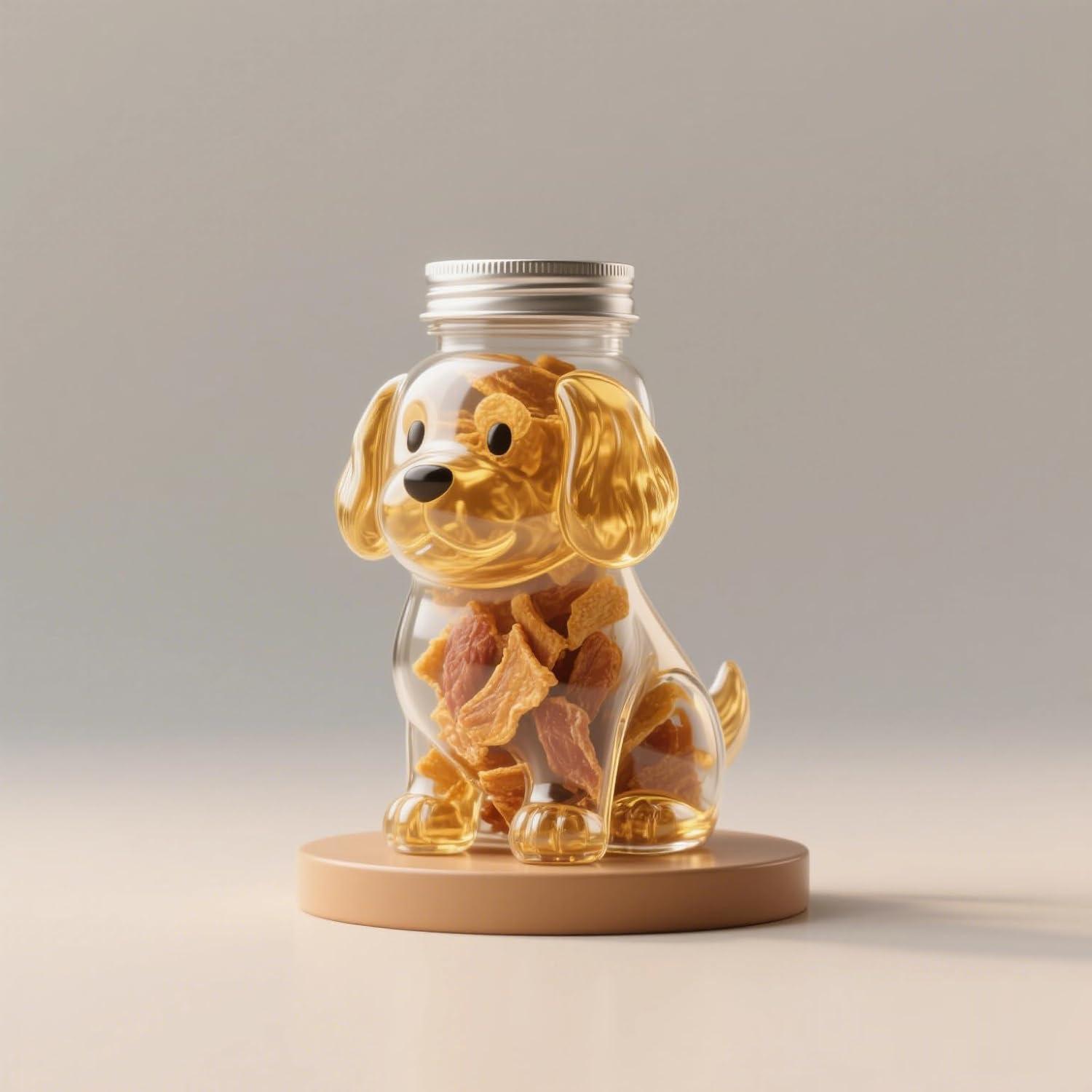Cute Dog Themed Glass Snack Jar Food Storage Container Snack Container With Lid For Kitchen Design For Dog Treat Snack Canister
Cute Dog Themed Glass Snack Jar Food Storage Container Snack Container With Lid For Kitchen Design For Dog Treat Snack Canister