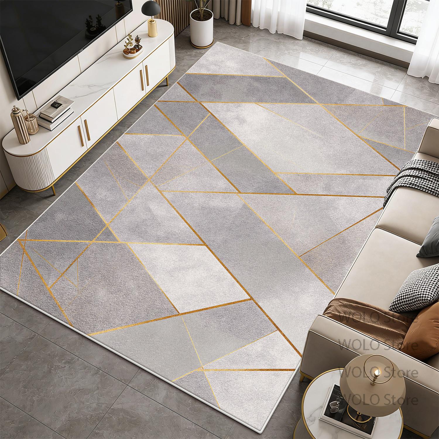 Nordic Grey Carpet Modern Geometric Living Room Decor Decoration Bedroom Lounge Rug Home Coffee Tables Floor Mats Customizable 60x90cm
Nordic Grey Carpet Modern Geometric Living Room Decor Decoration Bedroom Lounge Rug Home Coffee Tables Floor Mats Customizable 60x90cm