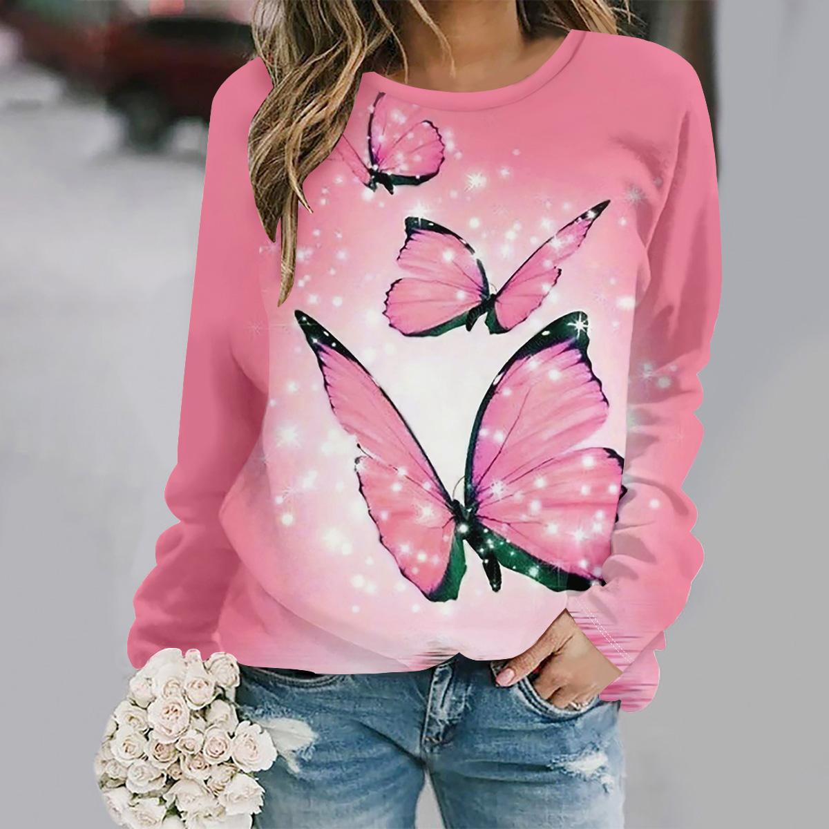 2025 Autumn and winter new fashion round neck long sleeve printed elegant casual loose hoodie S
2025 Autumn and winter new fashion round neck long sleeve printed elegant casual loose hoodie S