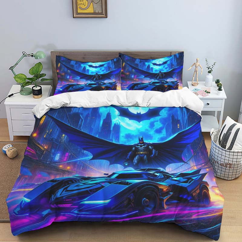 Batman childhood bedding set, including one duvet cover and two pillowcases, a perfect home décor gift for Batman f 135x200cm
Batman childhood bedding set, including one duvet cover and two pillowcases, a perfect home décor gift for Batman f 135x200cm