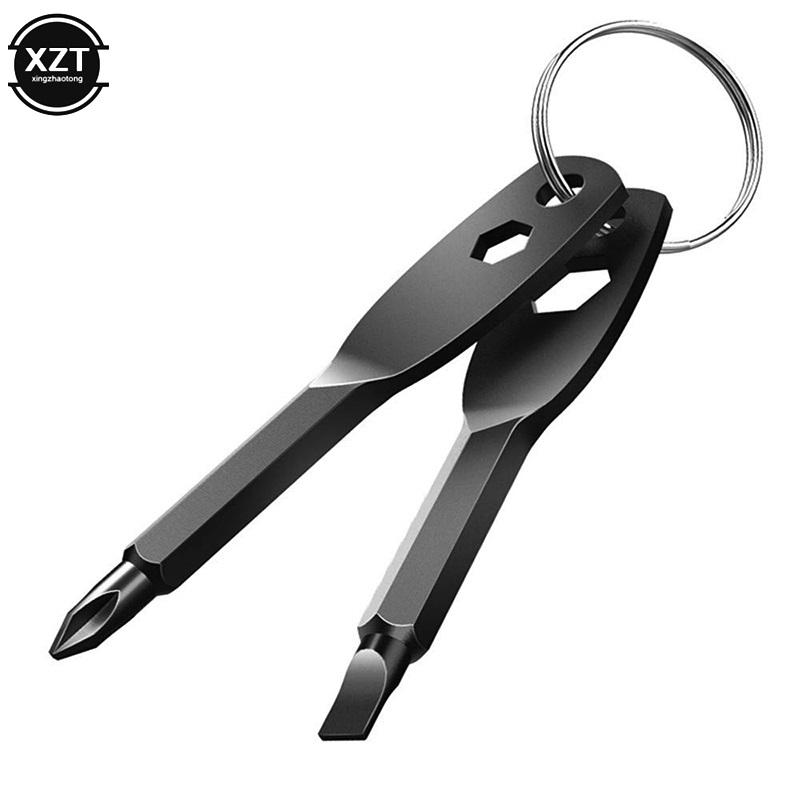 1 Set Stainless Steel Mini EDC Multifunction Screwdriver Key Shape Slotted/Cross Screwdrivers Keychain Pocket Repair Tool чёрный
1 Set Stainless Steel Mini EDC Multifunction Screwdriver Key Shape Slotted/Cross Screwdrivers Keychain Pocket Repair Tool чёрный