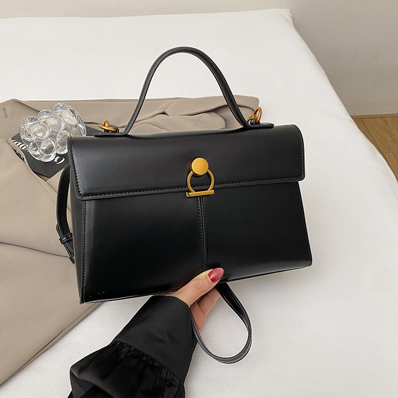 Branded Large Size Top-handle Bags For Women Flap Shoulder Cross Body Messenger Bag Pure Color Elegant Luxury Designer Handbags 28x18x10cm
Branded Large Size Top-handle Bags For Women Flap Shoulder Cross Body Messenger Bag Pure Color Elegant Luxury Designer Handbags 28x18x10cm