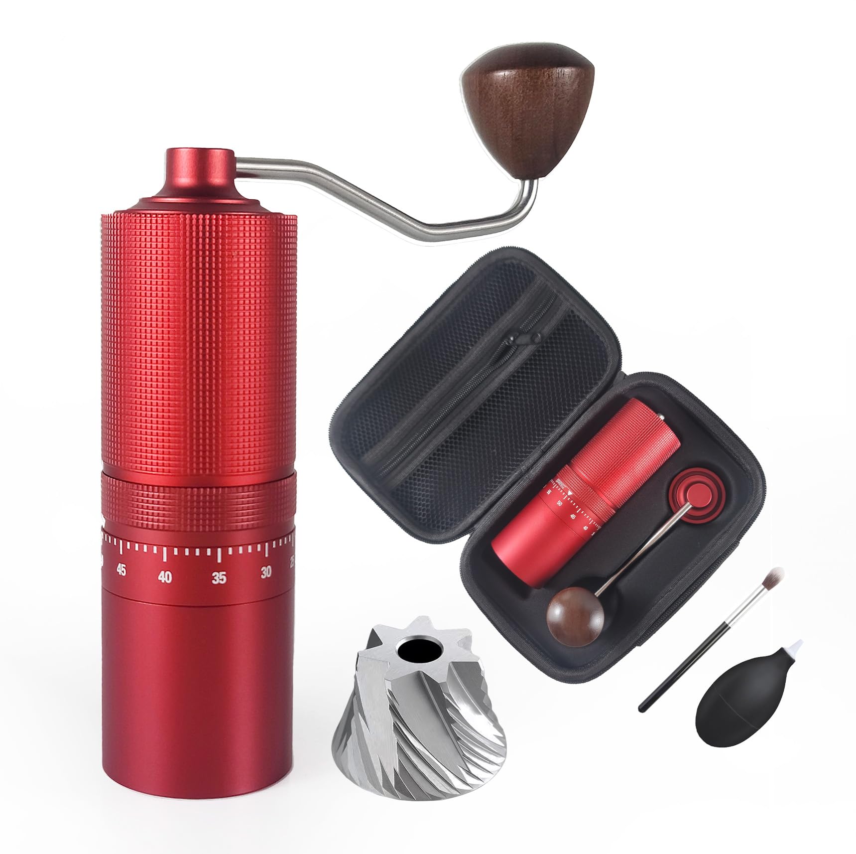 One Bean Mugen N2 Coffee Manual Hand Heptagonal Stainless Steel External Coarseness Easy to Includes a Convenient Carrying Uniform Coffee Grinder
One Bean Mugen N2 Coffee Manual Hand Heptagonal Stainless Steel External Coarseness Easy to Includes a Convenient Carrying Uniform Coffee Grinder