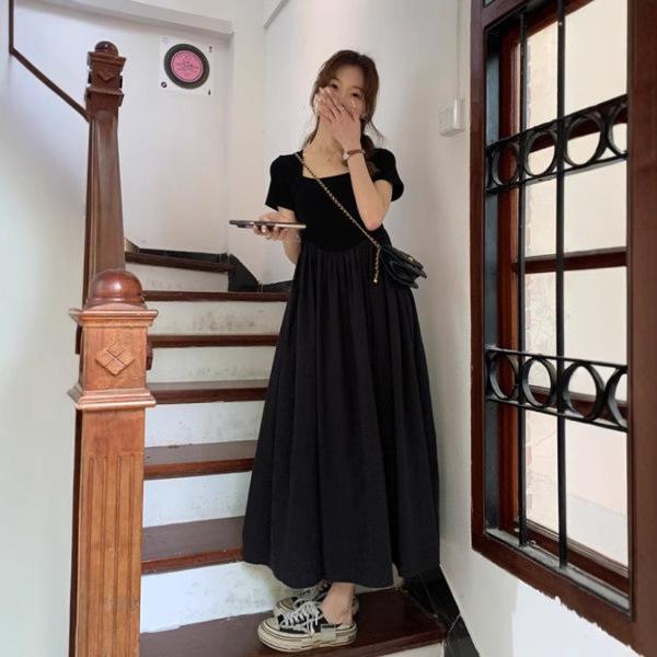 Summer 2025 Women s French Retro Black Swan Square Neck Hepburn Style Slim Waist Long Dress L Premium
Summer 2025 Women s French Retro Black Swan Square Neck Hepburn Style Slim Waist Long Dress L Premium