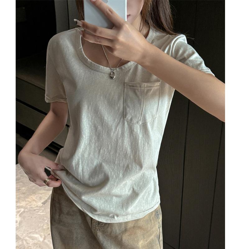 Pure desire wind snowflake cotton loose front shoulder short-sleeved T-shirt women s summer round neck inner with casual simple high-end top Xl (suitable for weight 65-75kg ) абрикосовий
Pure desire wind snowflake cotton loose front shoulder short-sleeved T-shirt women s summer round neck inner with casual simple high-end top Xl (suitable for weight 65-75kg ) абрикосовий