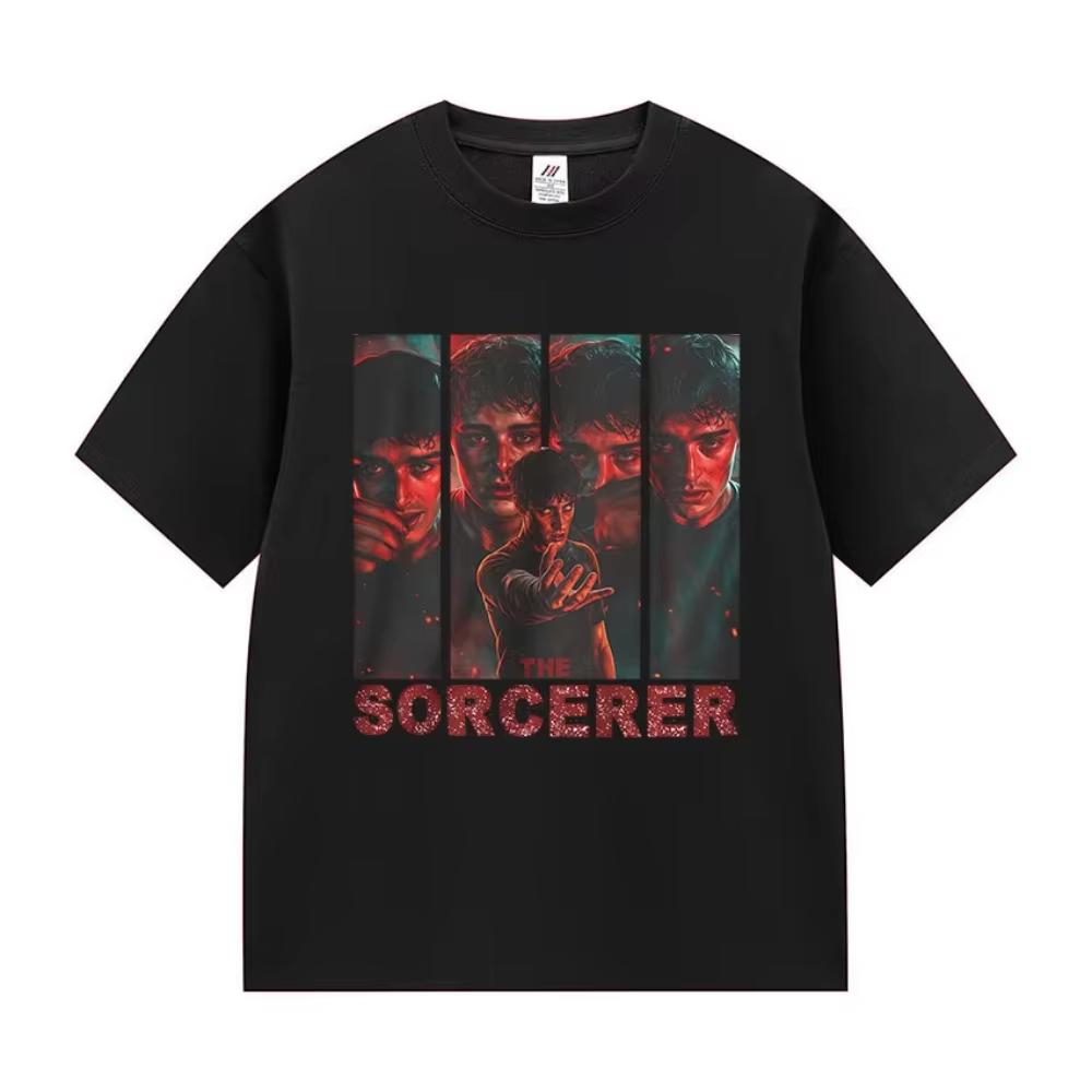 Tv Series Will Byers The Sorcerer Graphic T Shirt Vintage Fashion Short Sleeve Tshirt Unisex Women pure Cotton Tshirt Streetwear M
Tv Series Will Byers The Sorcerer Graphic T Shirt Vintage Fashion Short Sleeve Tshirt Unisex Women pure Cotton Tshirt Streetwear M