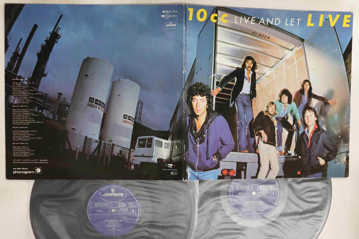 LP Record 10CC - Live And Let Live 6641714 MERCURY 1977 Germany Rock Used
LP Record 10CC - Live And Let Live 6641714 MERCURY 1977 Germany Rock Used