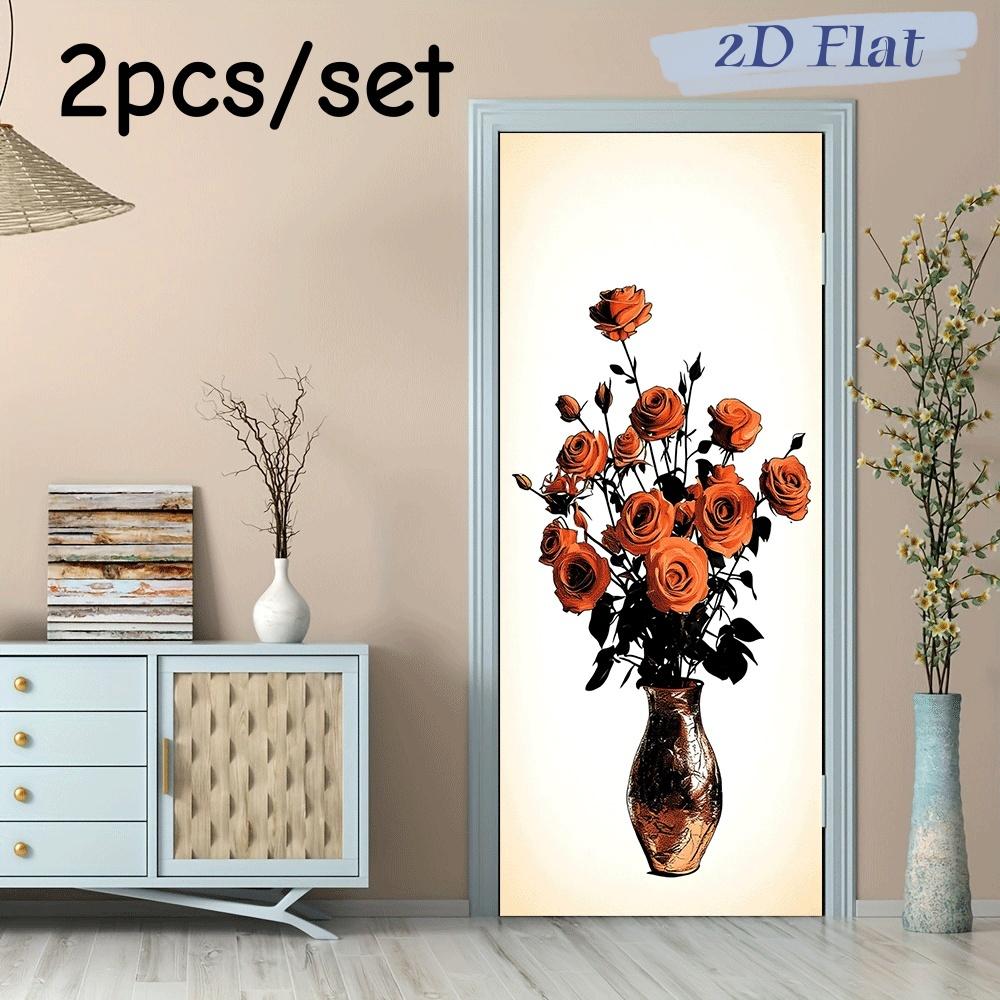2pcs Modern Simple Retro Copper Rose Wall Stickers Living Room Entrances Bedroom Background Wall Decoration Stickers Self Adhesi (as the picture,38.5x200cmx2)
2pcs Modern Simple Retro Copper Rose Wall Stickers Living Room Entrances Bedroom Background Wall Decoration Stickers Self Adhesi (as the picture,38.5x200cmx2)