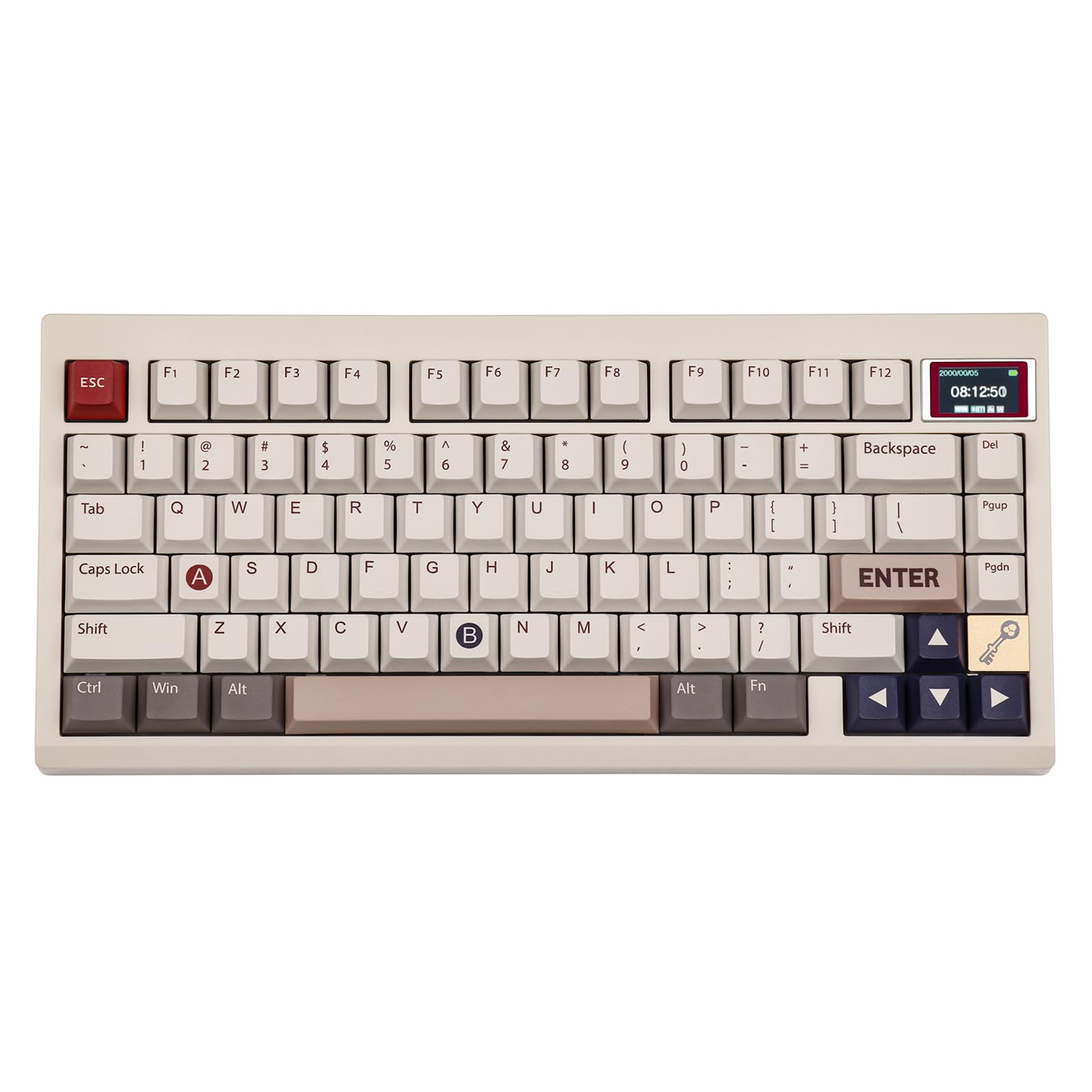 EPOMAKER TH80 PRO V2 Бездротова ігрова клавіатура RGB-екран через програмовану прокладку Механічна клавіатура Кремова клавіатура для зі світлодіодним підсвічуванням Технічна відповідність
EPOMAKER TH80 PRO V2 Бездротова ігрова клавіатура RGB-екран через програмовану прокладку Механічна клавіатура Кремова клавіатура для зі світлодіодним підсвічуванням Технічна відповідність