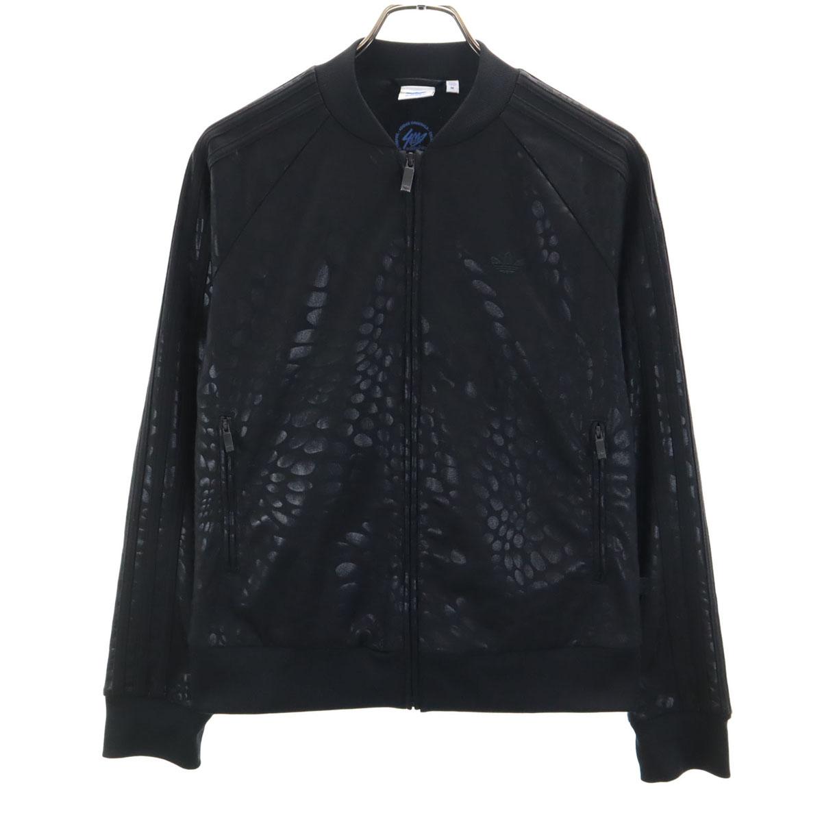 adidas Originals Trefoil logo Track jacket M black Men s Used
adidas Originals Trefoil logo Track jacket M black Men s Used