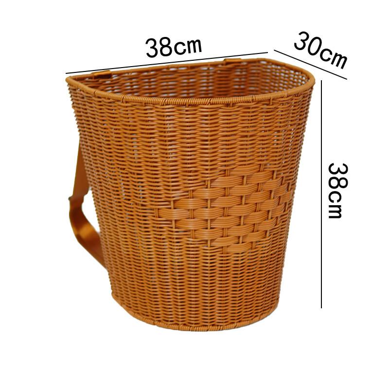 Imitation Rattan Reinforced Backpack Basket
Imitation Rattan Reinforced Backpack Basket
