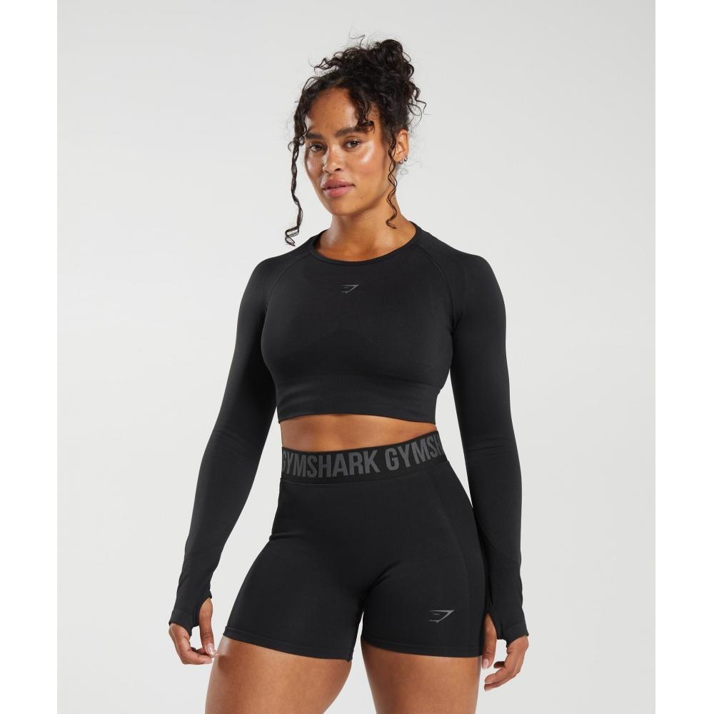 GYMSHARK Flex Sports укороченный топ с длинными рукавами, черный B1A3L BBBB XS
GYMSHARK Flex Sports укороченный топ с длинными рукавами, черный B1A3L BBBB XS