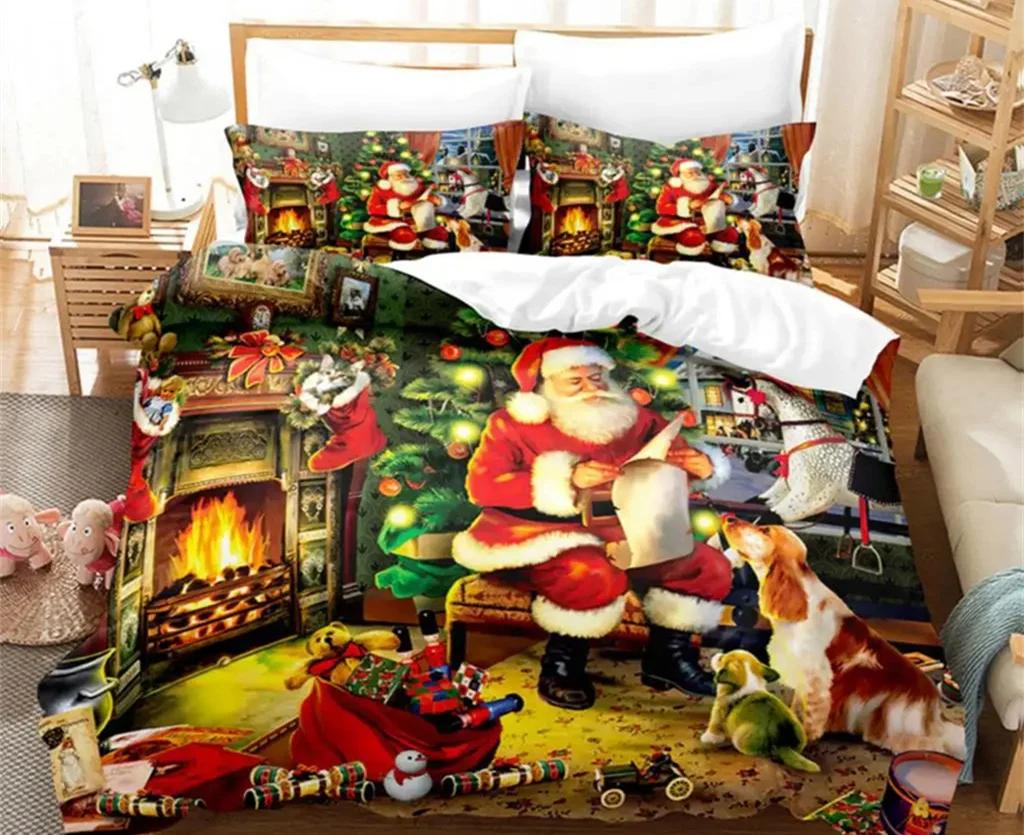 Christmas Quilt Cover Bedding Set Duvet Comforter Pillow Case Twin Queen King Double Full Single 3Pcs Bedroom Decor Women Gift EU single(135x200cm)
Christmas Quilt Cover Bedding Set Duvet Comforter Pillow Case Twin Queen King Double Full Single 3Pcs Bedroom Decor Women Gift EU single(135x200cm)
