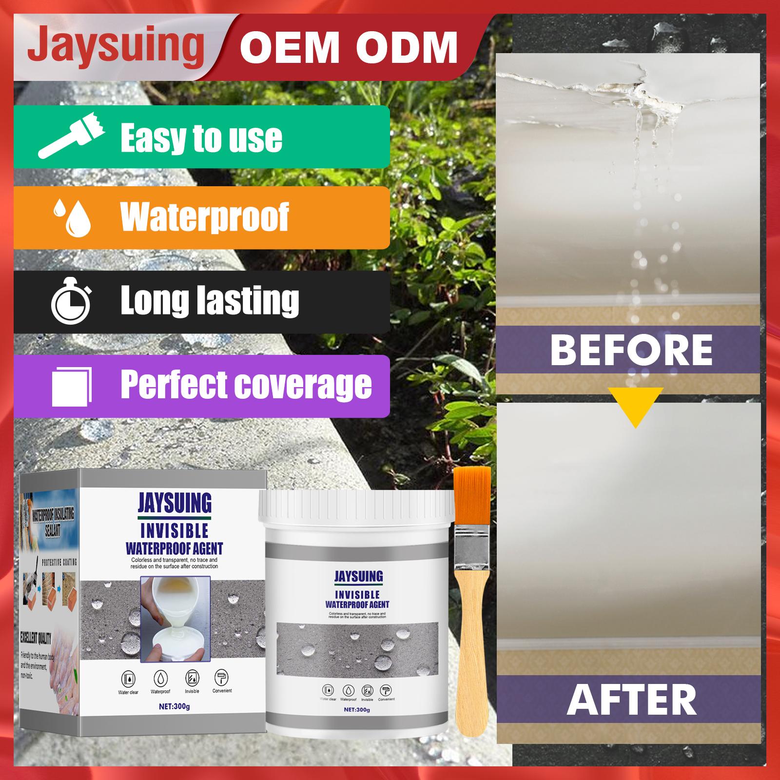 Invisible Waterproof Agent Water-proof Spray Waterproofing Gel Anti-Leak Glue Strong Adhesive Sealant Patch Paint with Brush 1set
Invisible Waterproof Agent Water-proof Spray Waterproofing Gel Anti-Leak Glue Strong Adhesive Sealant Patch Paint with Brush 1set