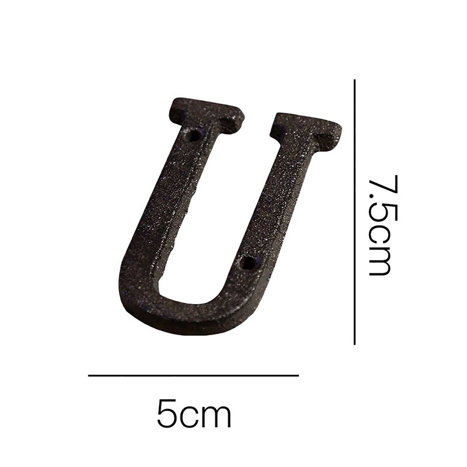 Ретро Стиль Продукты Чугун Металл Творческий DIY Дом Дверная Табличка Буква Символ U
Ретро Стиль Продукты Чугун Металл Творческий DIY Дом Дверная Табличка Буква Символ U