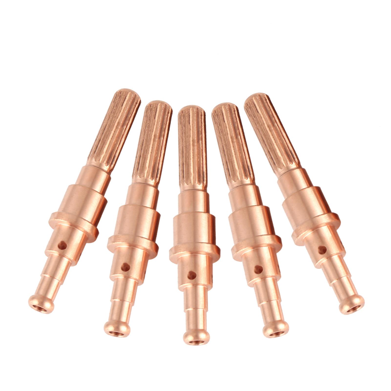 5 pcs set 9 8232 Thermal Dynamics Plasma Cutter Cutting Torch Consumables SL60 100 Electrode
5 pcs set 9 8232 Thermal Dynamics Plasma Cutter Cutting Torch Consumables SL60 100 Electrode