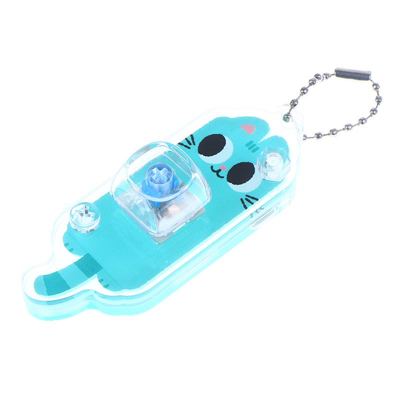 Механічний перемикач клавіатури Брелок Іграшка для зняття стресу, Зроби сам Натискання Сенсорний подарунок для дорослих
Механічний перемикач клавіатури Брелок Іграшка для зняття стресу, Зроби сам Натискання Сенсорний подарунок для дорослих