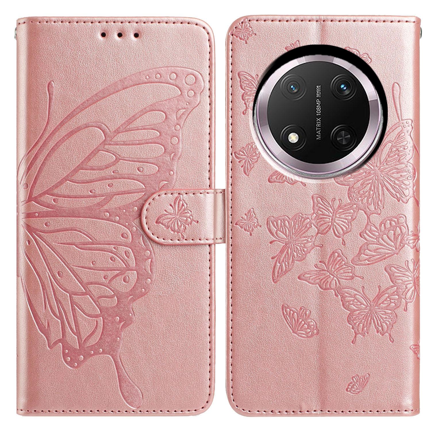 Чехол-подставка для кошелька для Honor X9c 5G/X60 Pro 5G/Magic7 Lite 5G из ПУ кожи с тиснением в виде бабочки, откидная крышка для телефона с ремешком Rose Gold
Чехол-подставка для кошелька для Honor X9c 5G/X60 Pro 5G/Magic7 Lite 5G из ПУ кожи с тиснением в виде бабочки, откидная крышка для телефона с ремешком Rose Gold