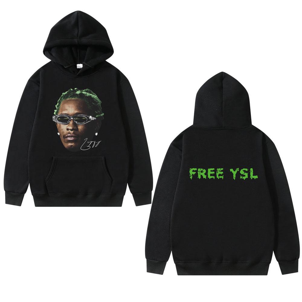 Рэппер Концерт Young Thug Thugger Slime Season Графическая толстовка с капюшоном Зеленая редкая мода Свободный спортивный костюм Унисекс Толстовки в стиле хип-хоп и рок
Рэппер Концерт Young Thug Thugger Slime Season Графическая толстовка с капюшоном Зеленая редкая мода Свободный спортивный костюм Унисекс Толстовки в стиле хип-хоп и рок