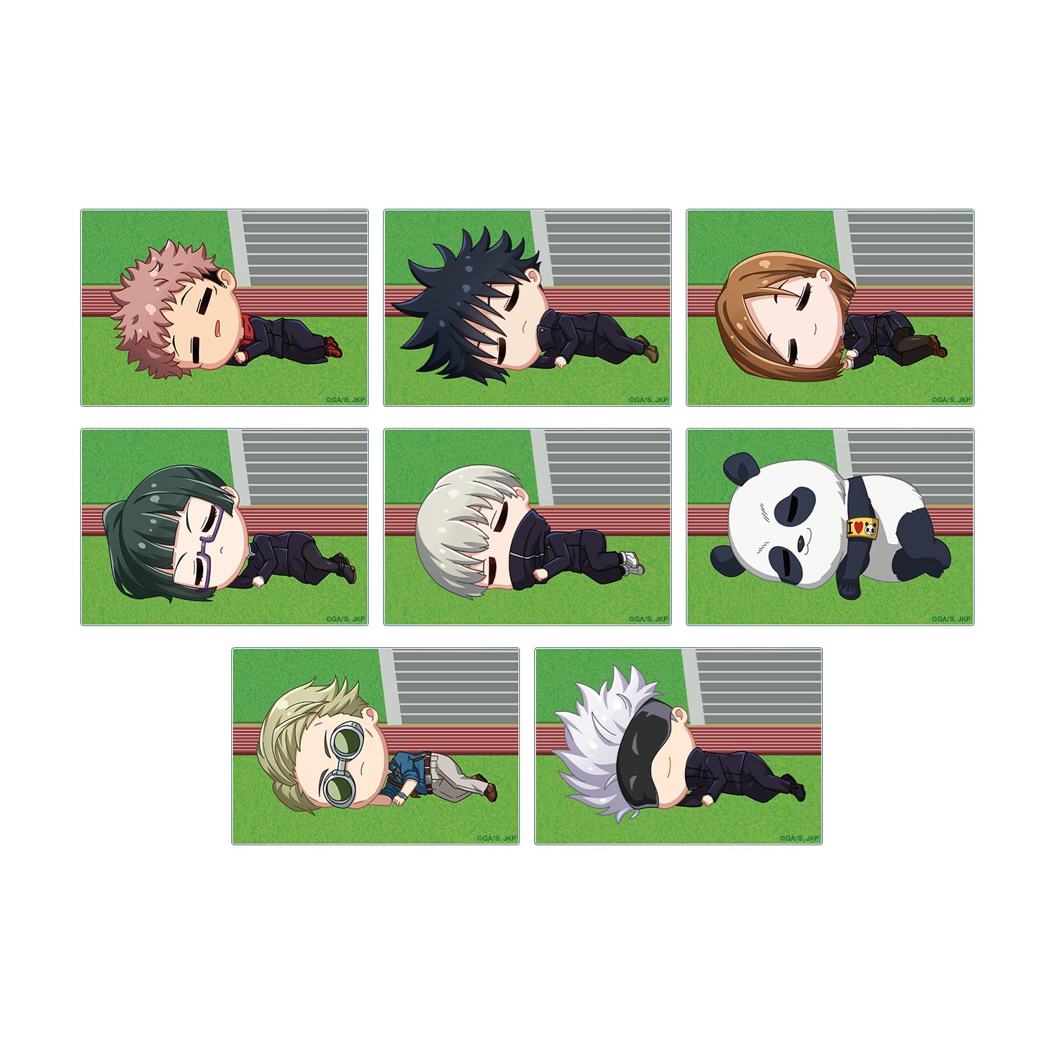 Коробка из 8 акриловых карточек «Jujutsu Kaisen» для торговли аниме-фильмами «Chibikoro»
Коробка из 8 акриловых карточек «Jujutsu Kaisen» для торговли аниме-фильмами «Chibikoro»