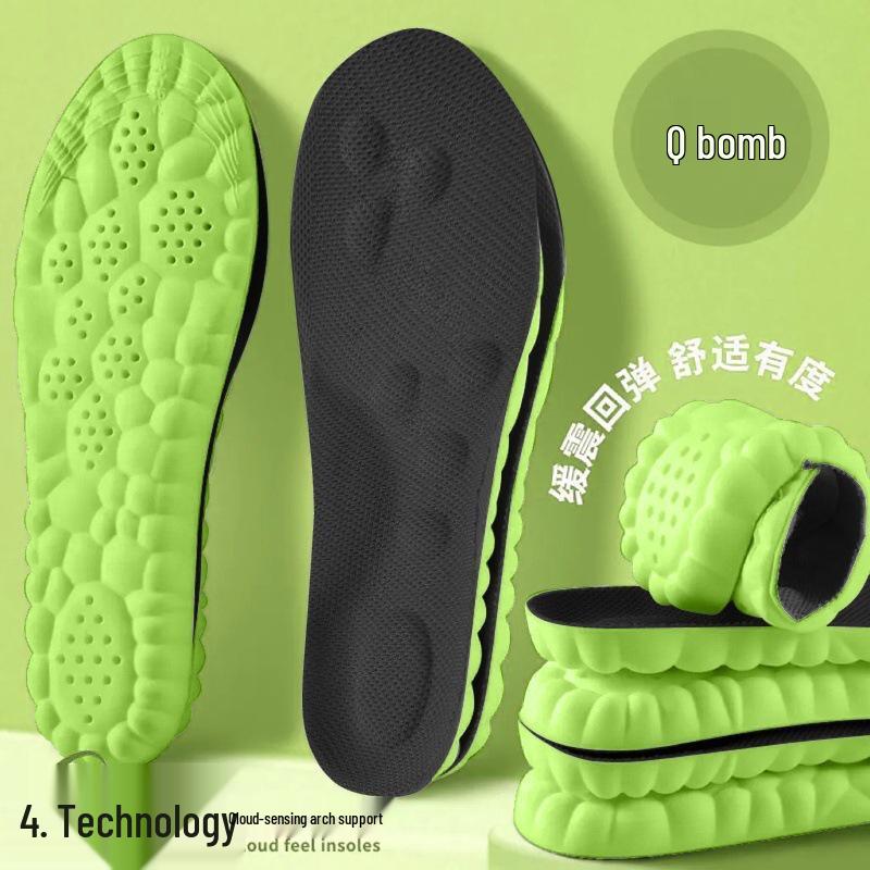 Xin Yang Dao 4D Breathable Insole: PU Latex, Super Soft, Odor-Resistant, Ideal for Men & Women, Military Training Comfort 41-42 (trim to fit)
Xin Yang Dao 4D Breathable Insole: PU Latex, Super Soft, Odor-Resistant, Ideal for Men & Women, Military Training Comfort 41-42 (trim to fit)