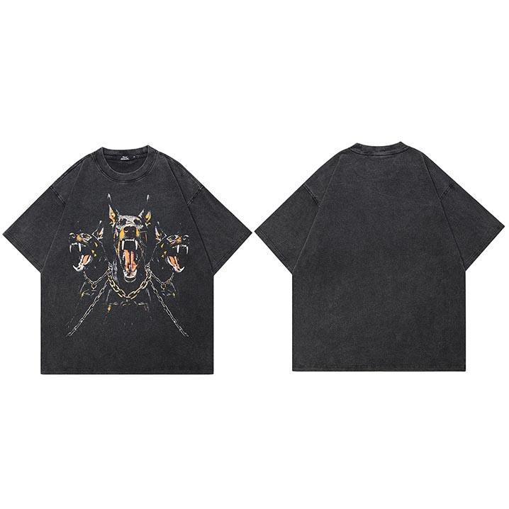 Hip Hop Vintage Washed Black TShirt Streetwear Graphic Doberman Dog T Shirt Cotton Hipster Men Tshirt Unisex Tops Tees S
Hip Hop Vintage Washed Black TShirt Streetwear Graphic Doberman Dog T Shirt Cotton Hipster Men Tshirt Unisex Tops Tees S
