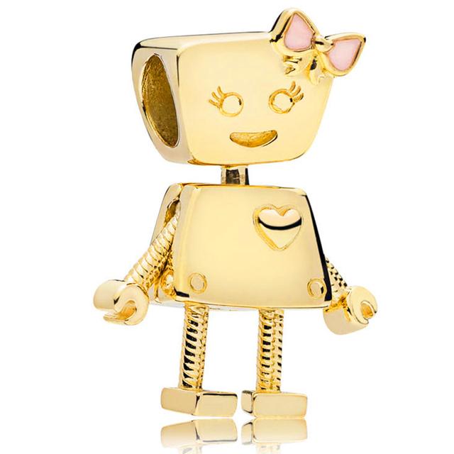 Очарование из стерлингового серебра 925 пробы, милый бот Белла, большое сердце и множество бусин-роботов, подходит для браслета и ожерелья в форме сковороды, ювелирные изделия своими руками
Очарование из стерлингового серебра 925 пробы, милый бот Белла, большое сердце и множество бусин-роботов, подходит для браслета и ожерелья в форме сковороды, ювелирные изделия своими руками