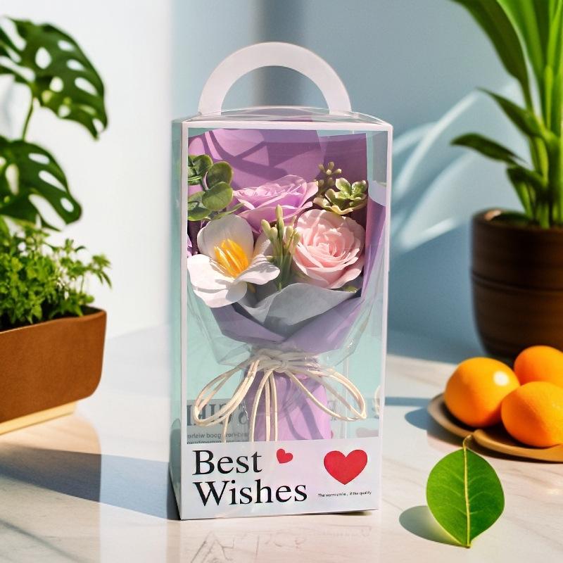 Rose Flower Bouquet Soap Flowers Artificial Floral Gift For Girl Boy Friend Christmas Valentine Wedding Party Favor See description фіолетовий
Rose Flower Bouquet Soap Flowers Artificial Floral Gift For Girl Boy Friend Christmas Valentine Wedding Party Favor See description фіолетовий