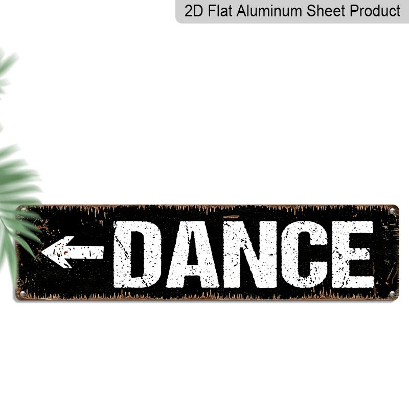 2D Flat, 1pc Retro DANCE Wall Sign - Vintage Aluminum Decorative Sign with Distressed Lettering, 15.7x3.9 Inch Wall-Mounted Home Art for Bedroom 40cm x 10cm
2D Flat, 1pc Retro DANCE Wall Sign - Vintage Aluminum Decorative Sign with Distressed Lettering, 15.7x3.9 Inch Wall-Mounted Home Art for Bedroom 40cm x 10cm