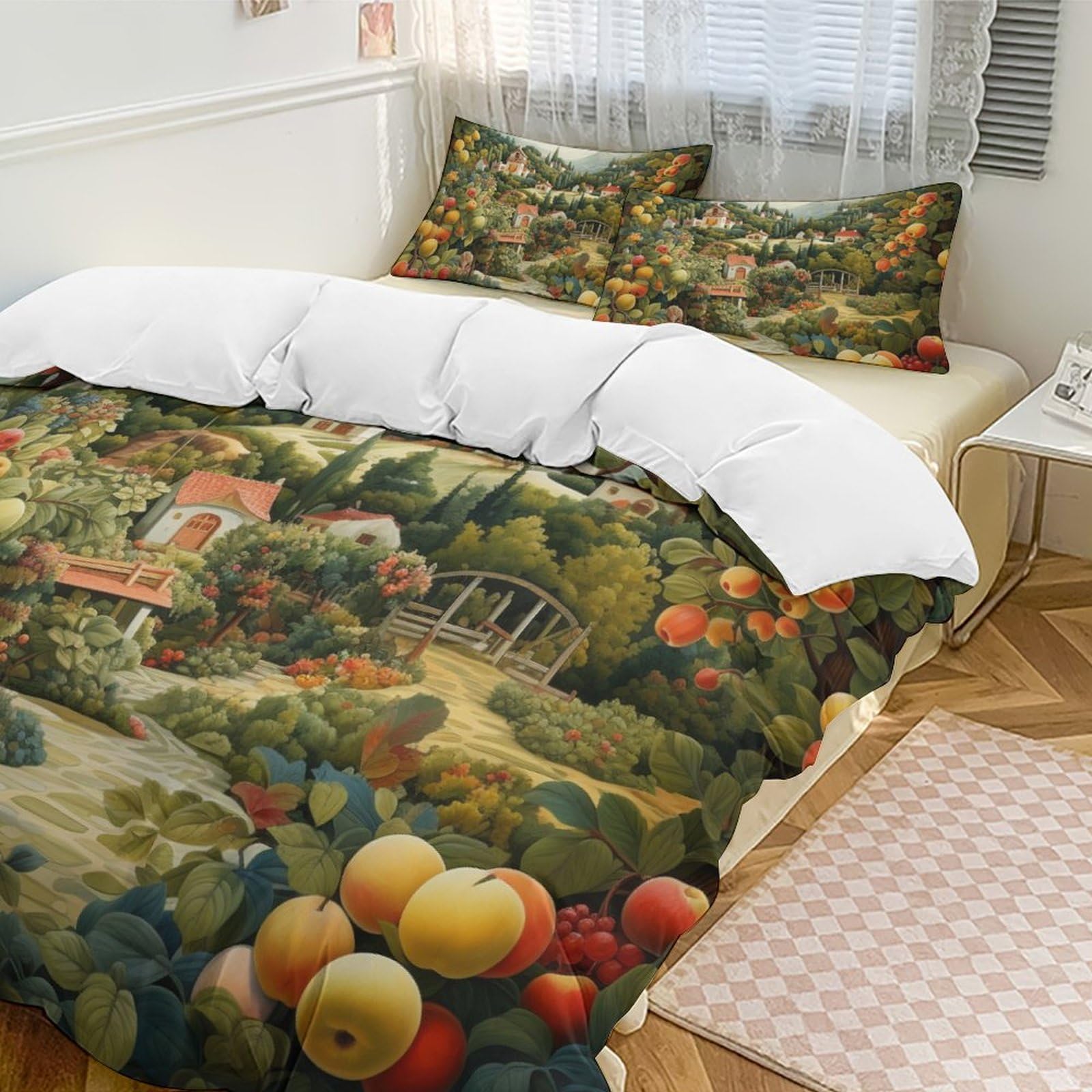 Comforter Orchard S For Teens Adults Queen King Size S Lightweight Down 2 S 1 No Comforter Comforter (quilt)-EU Single(135*200cm)3pcs
Comforter Orchard S For Teens Adults Queen King Size S Lightweight Down 2 S 1 No Comforter Comforter (quilt)-EU Single(135*200cm)3pcs