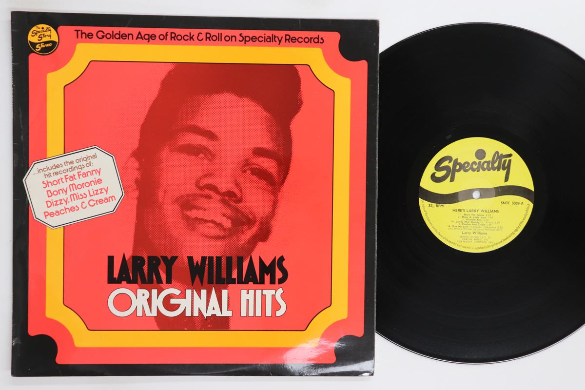 LP Record LARRY WILLIAMS Original Hits SNTF5008 SPECIALTY 1979 UK SoulFunk Used
LP Record LARRY WILLIAMS Original Hits SNTF5008 SPECIALTY 1979 UK SoulFunk Used