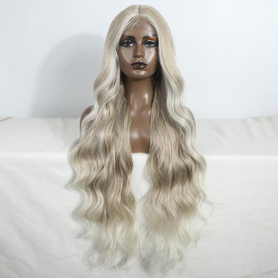 FREEDOM Synthetic Lace Front Wigs For Black Women Super Long Body Wavy Lace Wig Brown Ombre Pink Wig Cosplay Wigs Heat Resistant (as the picture,36inches)
FREEDOM Synthetic Lace Front Wigs For Black Women Super Long Body Wavy Lace Wig Brown Ombre Pink Wig Cosplay Wigs Heat Resistant (as the picture,36inches)