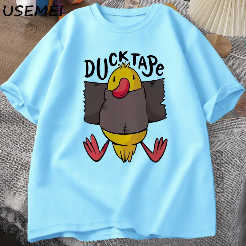 Funny T Shirt Duck Tape Print Cotton Tee Unisex Women Casual Tshirts Graphic Tees Top Summer Short Sleeve Harajuku Streetwear L
Funny T Shirt Duck Tape Print Cotton Tee Unisex Women Casual Tshirts Graphic Tees Top Summer Short Sleeve Harajuku Streetwear L