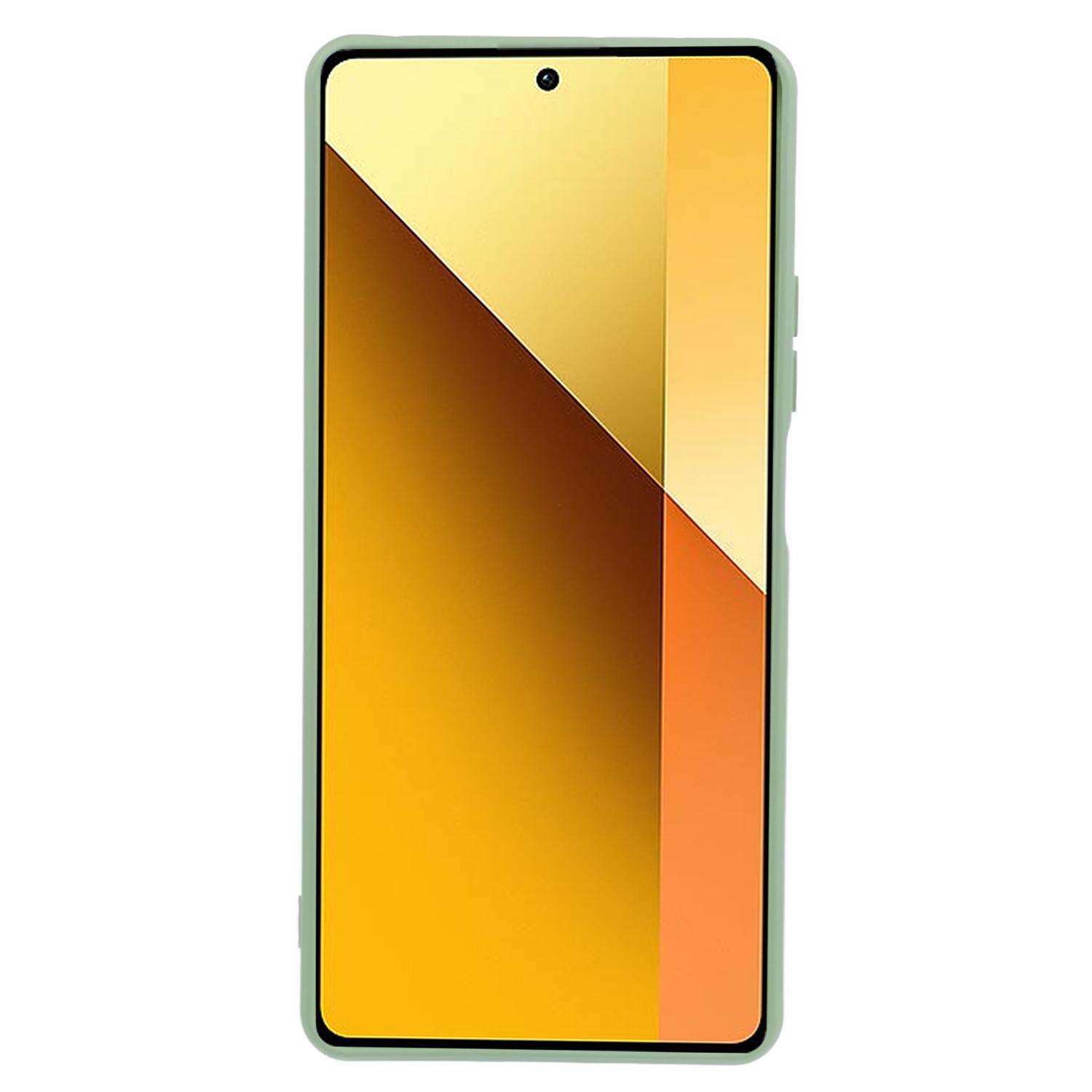 For Xiaomi Redmi Note 13 Pro 5G/Poco X6 5G TPU Phone Cover Rubberized Case with Soft Fiber Lining Army Green
For Xiaomi Redmi Note 13 Pro 5G/Poco X6 5G TPU Phone Cover Rubberized Case with Soft Fiber Lining Army Green