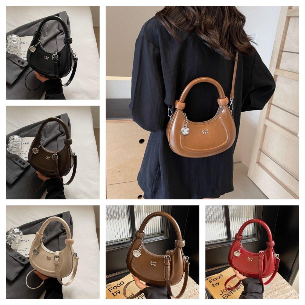 Elegant Dumpling Crossbody Bag Leather Crescent Bag Trendy Underarm Handbag Women вина червоного кольору
Elegant Dumpling Crossbody Bag Leather Crescent Bag Trendy Underarm Handbag Women вина червоного кольору