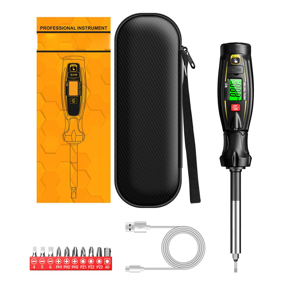 Electric Tester Non-Contact Live Wire Testing Live Wire Detector Screwdriver For Mechanics Handymen Technicians Electricians чорний
Electric Tester Non-Contact Live Wire Testing Live Wire Detector Screwdriver For Mechanics Handymen Technicians Electricians чорний