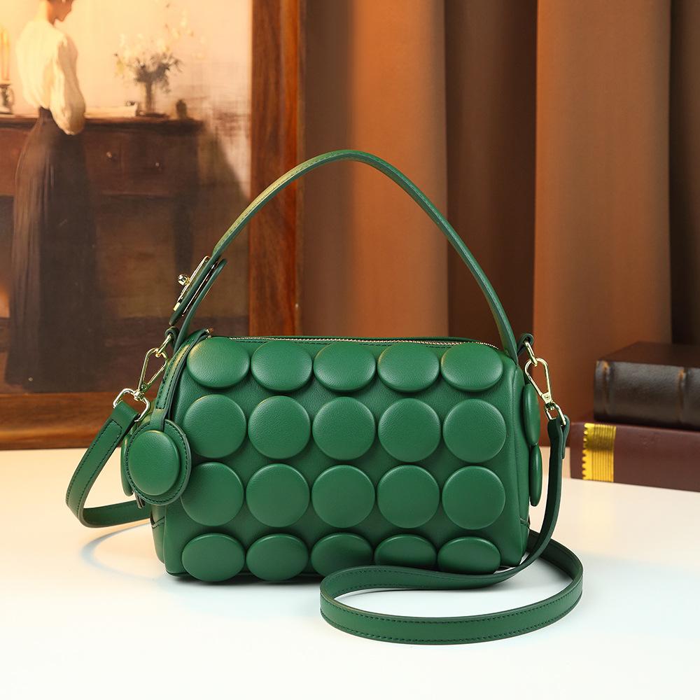 Crossbody Bag Three-Dimensional Polka Dot Small Square Bag Women S Niche Design Sense Shoulder Bag Daily Commute Out Of The Street Bag Handbag зелений
Crossbody Bag Three-Dimensional Polka Dot Small Square Bag Women S Niche Design Sense Shoulder Bag Daily Commute Out Of The Street Bag Handbag зелений