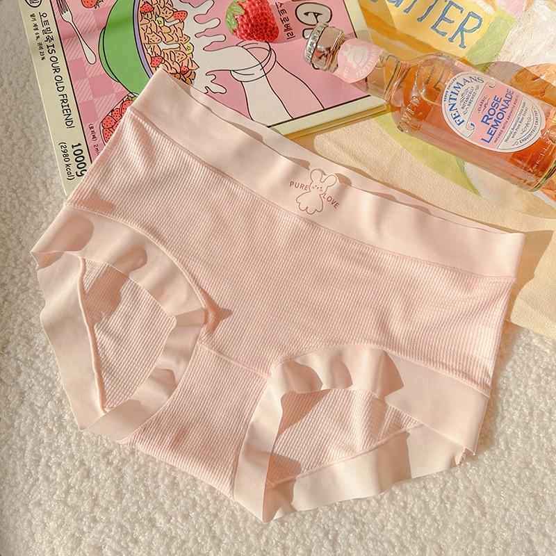 Antibacterial Seamless Plus Size Women Panties Cotton gusset Sweet Breathable Soft Triangle Underwear XXXL рожевий
Antibacterial Seamless Plus Size Women Panties Cotton gusset Sweet Breathable Soft Triangle Underwear XXXL рожевий