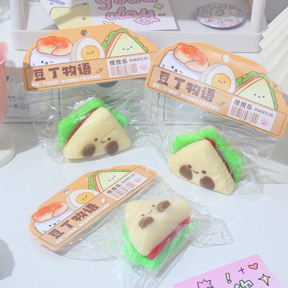 Kneading Simulation Sandwich Squeeze Toys Pinch Food Play Fidget Toy Children Adult style 2
Kneading Simulation Sandwich Squeeze Toys Pinch Food Play Fidget Toy Children Adult style 2