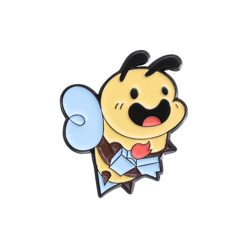 Привлекательная брошь из сплава в виде шмеля, яркий эмалевый значок, забавный аксессуар с животным для мужчин и женщин QHXZ167
Привлекательная брошь из сплава в виде шмеля, яркий эмалевый значок, забавный аксессуар с животным для мужчин и женщин QHXZ167