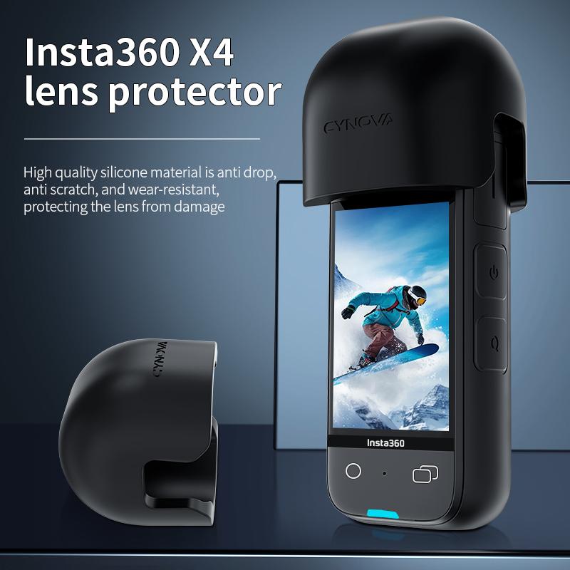 Cynova For Insta360 X5 Silicone Lens Cap Rubber Protector Case For Insta 360 X5 X4 Accessories
Cynova For Insta360 X5 Silicone Lens Cap Rubber Protector Case For Insta 360 X5 X4 Accessories