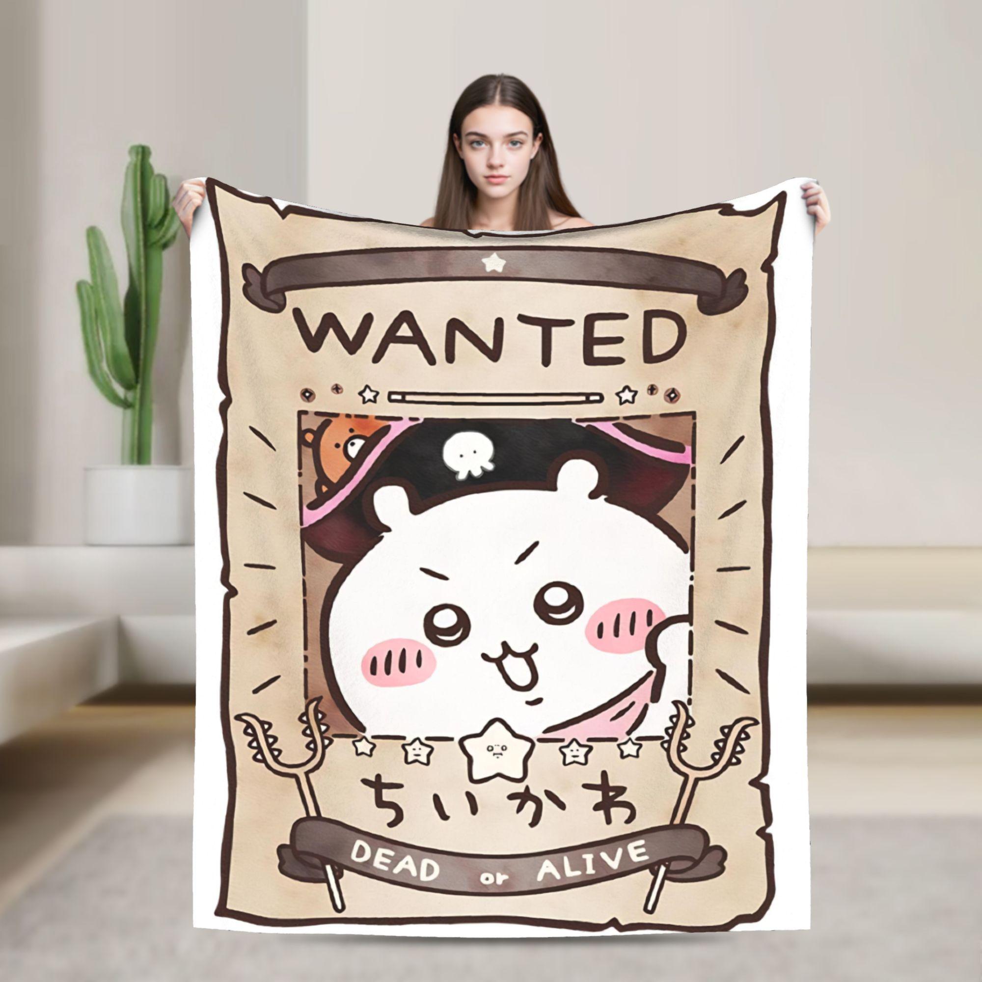 Chiikawa Usagi Wanted Poster Knitted Blankets Funny Pirate Fleece Throw Blankets Sofa Printed Ultra-Soft Bedspreads Portable 30x40in
Chiikawa Usagi Wanted Poster Knitted Blankets Funny Pirate Fleece Throw Blankets Sofa Printed Ultra-Soft Bedspreads Portable 30x40in