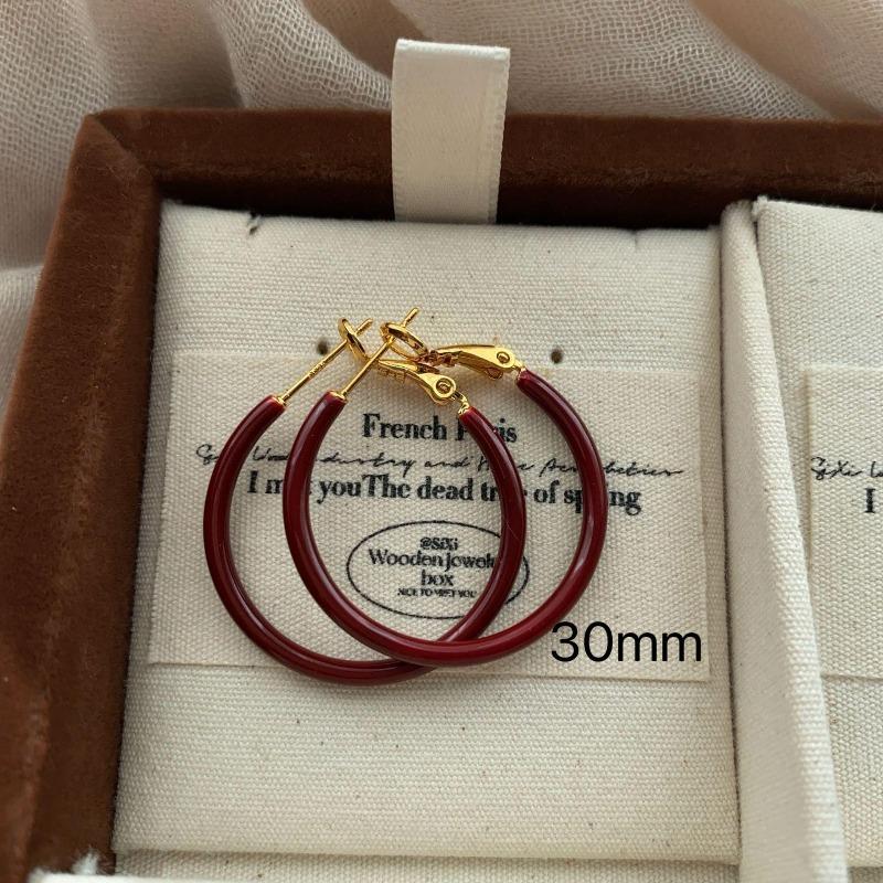 Big Red Earrings Earrings Temperament Gentle Exquisite Niche Design Light Luxury Versatile Fashion Earrings
Big Red Earrings Earrings Temperament Gentle Exquisite Niche Design Light Luxury Versatile Fashion Earrings
