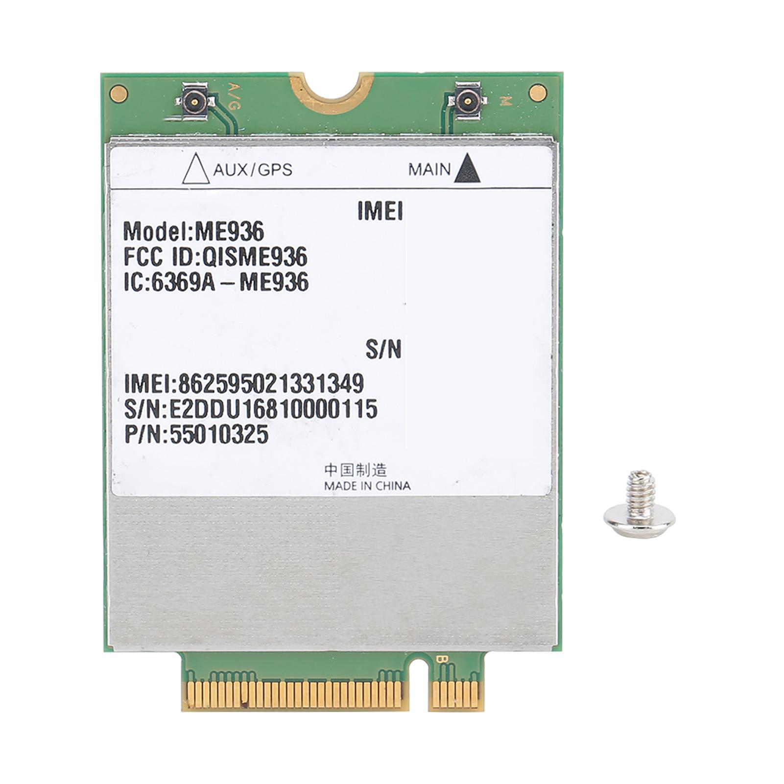 For Huawei ME936 100Mbps FDD LTE 4G Module with NGFF Interface Support HSPa WCDMA 3G 4G LTE
For Huawei ME936 100Mbps FDD LTE 4G Module with NGFF Interface Support HSPa WCDMA 3G 4G LTE
