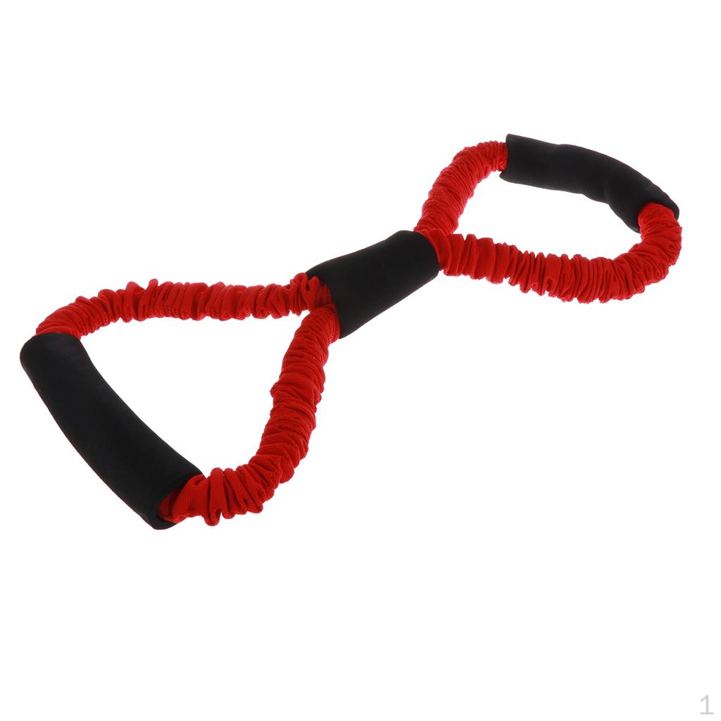 Arm Chest Back Shoulder Legs Strength Training Fitness Resistance Band Pull Exerciser Rope 20 Lbs, Red 40LB
Arm Chest Back Shoulder Legs Strength Training Fitness Resistance Band Pull Exerciser Rope 20 Lbs, Red 40LB