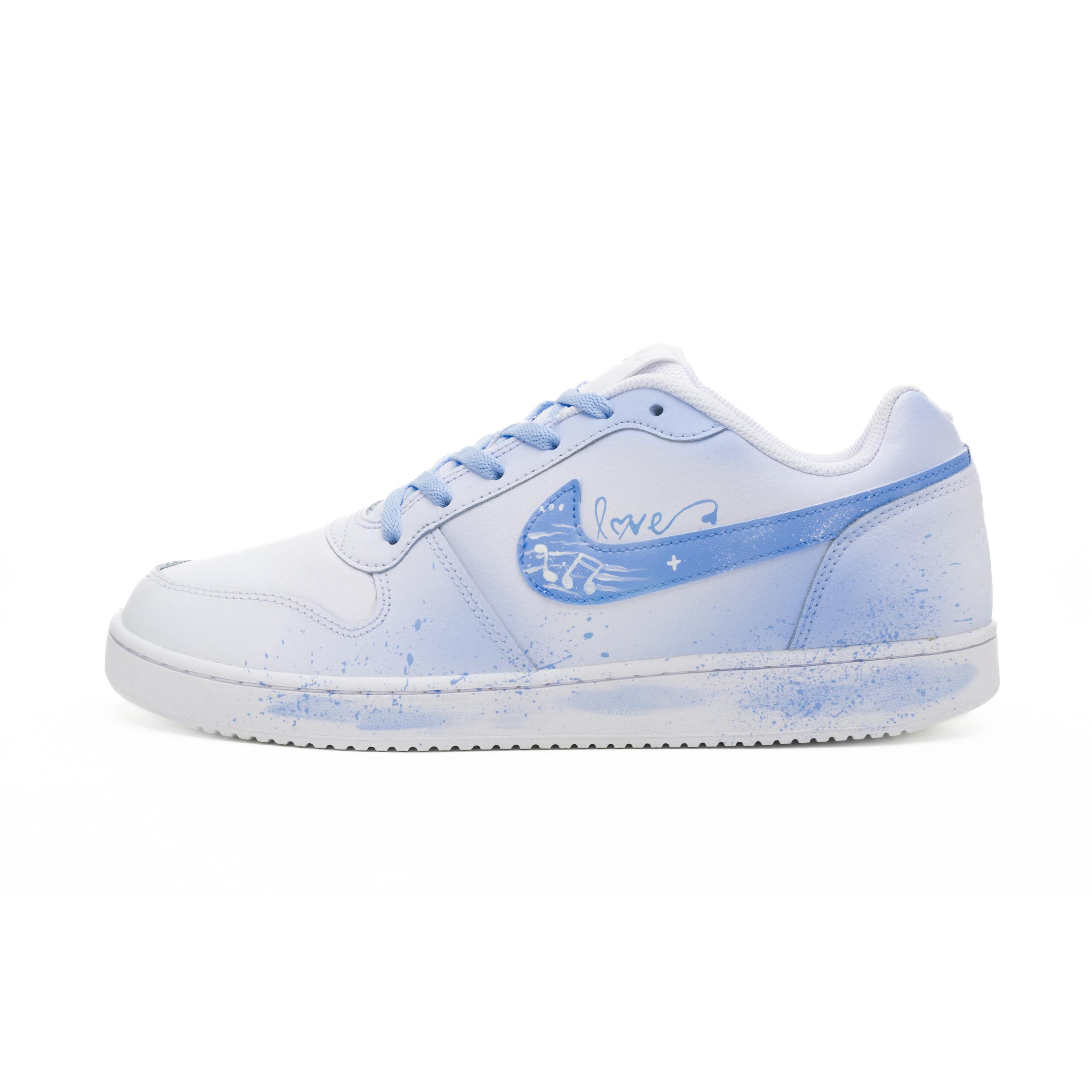 Nike EBERNON Dynamic Five Staff Blue Purple Slip Resistant Abrasion Resistant Low top Skateboard Shoes Men s White AQ1775-100(Team240-) 44.5
Nike EBERNON Dynamic Five Staff Blue Purple Slip Resistant Abrasion Resistant Low top Skateboard Shoes Men s White AQ1775-100(Team240-) 44.5